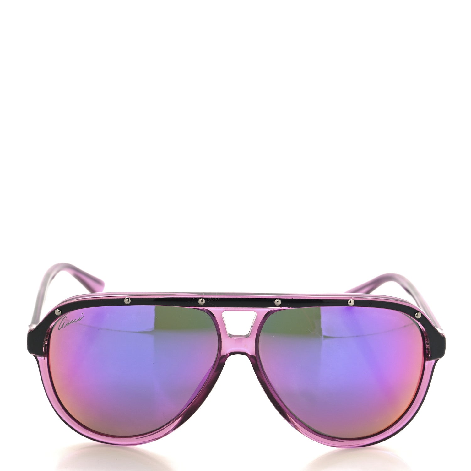 Gucci Pilot Sunglasses GG3720/S Purple 2 of 7