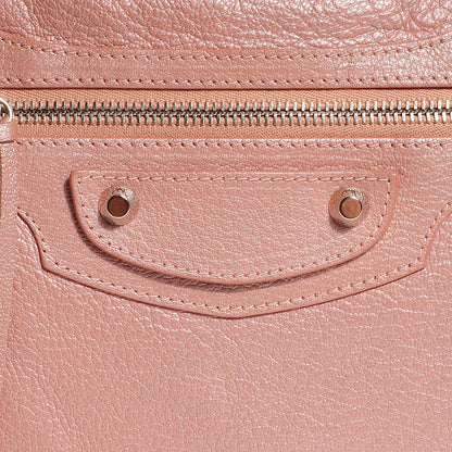 Balenciaga Pearlescent Goatskin Classic Palladium Hardware City Rose Rose Light 6 of 18