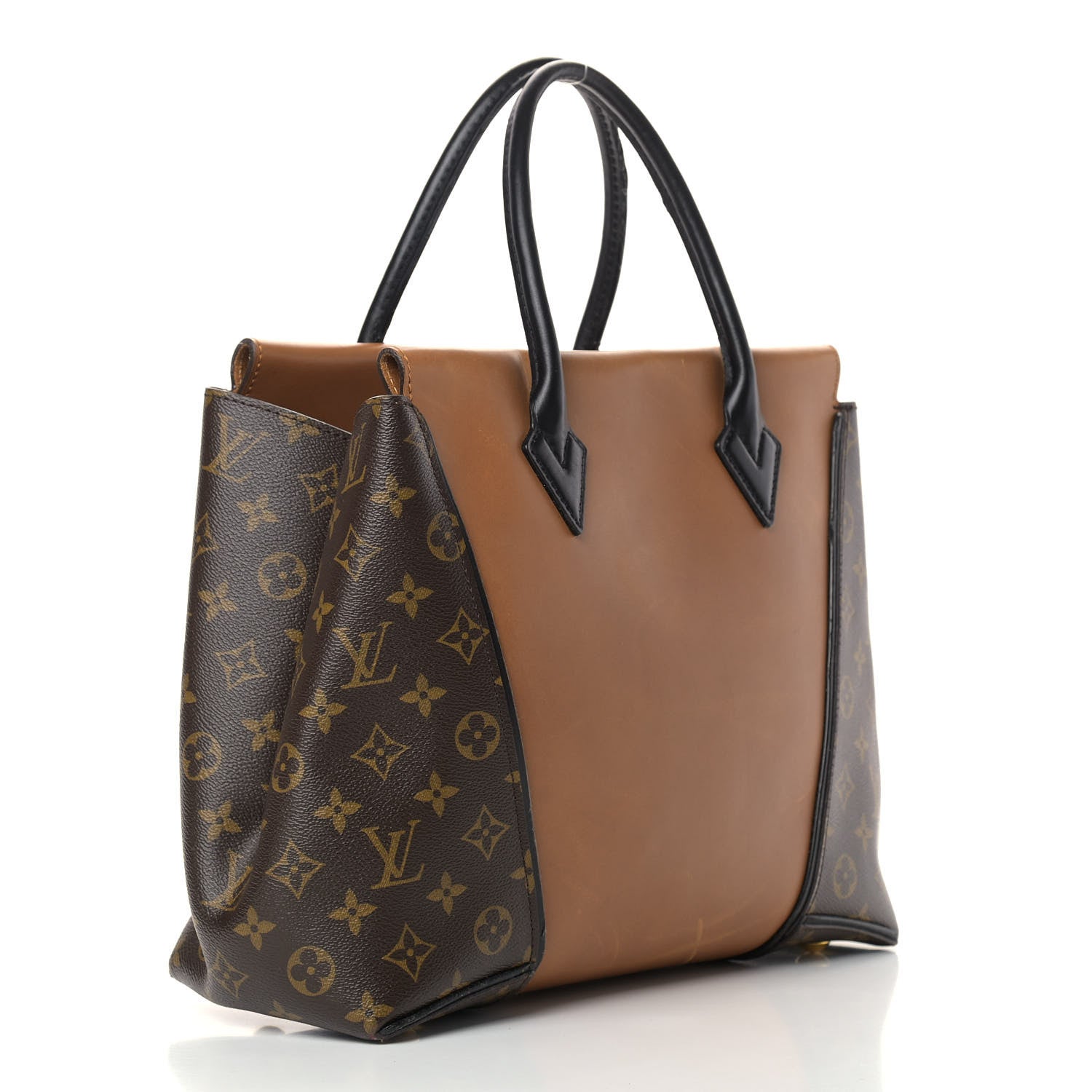 Louis Vuitton Monogram Cuir Orfevre Tote W PM Noisette 3 of 23
