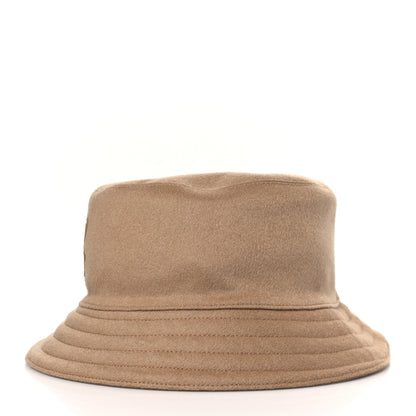 Hermes Cotton Harper H Sellier Bucket Hat 57 Beige Camel 5 of 8