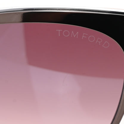 Tom Ford Acetate Faryn Sunglasses TF 843 Silver 7 of 8