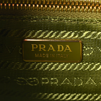 Prada Re-Nylon Saffiano Demi-lune Shoulder Bag Edera 11 of 19