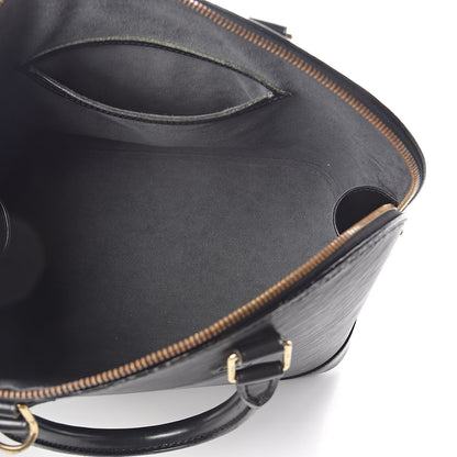 Louis Vuitton Epi Alma PM Black 6 of 9