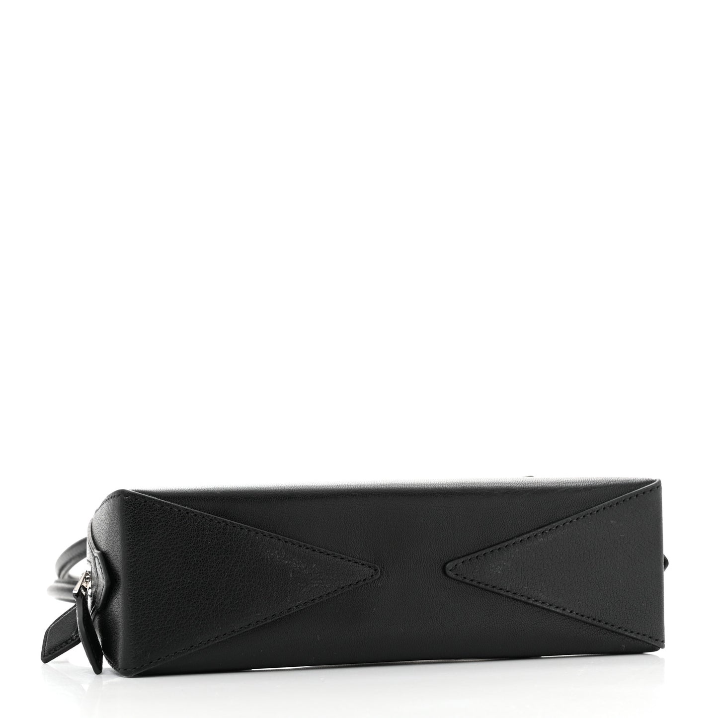Goatskin Small Le Teckel Bag Black
