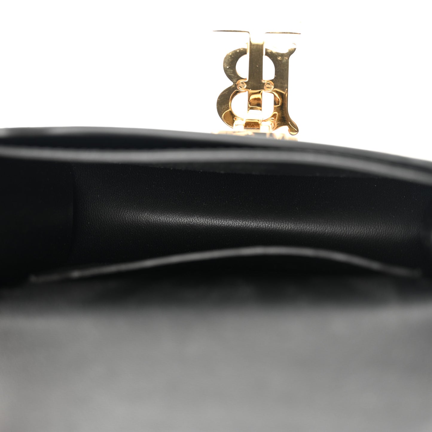 Calfskin TB Belt Bag Black
