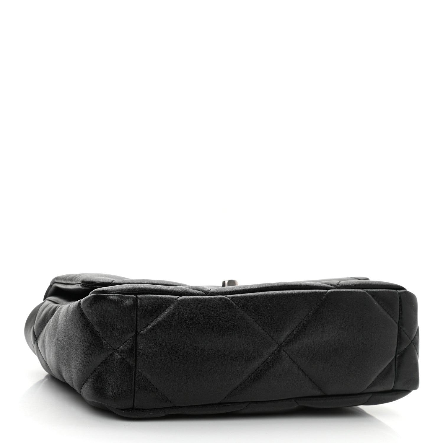 Chanel Lambskin Quilted Medium Chanel 19 Flap Black 4 of 10