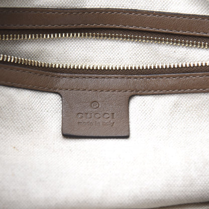 Gucci GG Supreme Monogram Margaux Calfskin Medium Nice Hobo Beige Ebony Acero 5 of 11