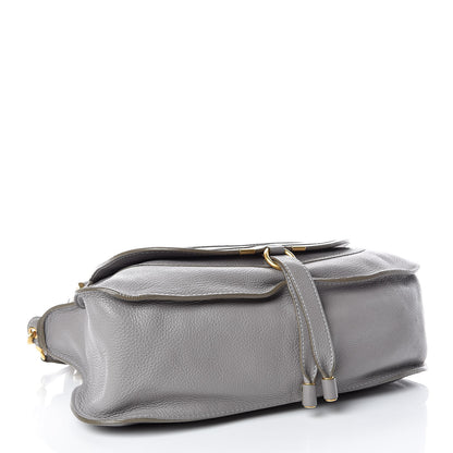 Chloe Calfskin Medium Marcie Satchel Cashmere Grey 4 of 13