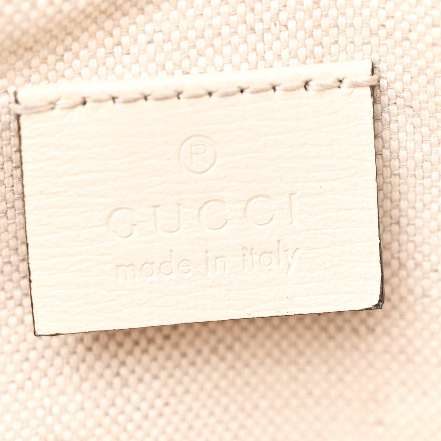 GG Supreme Monogram Web Mini Horsebit 1955 Shoulder Bag Beige Mystic White