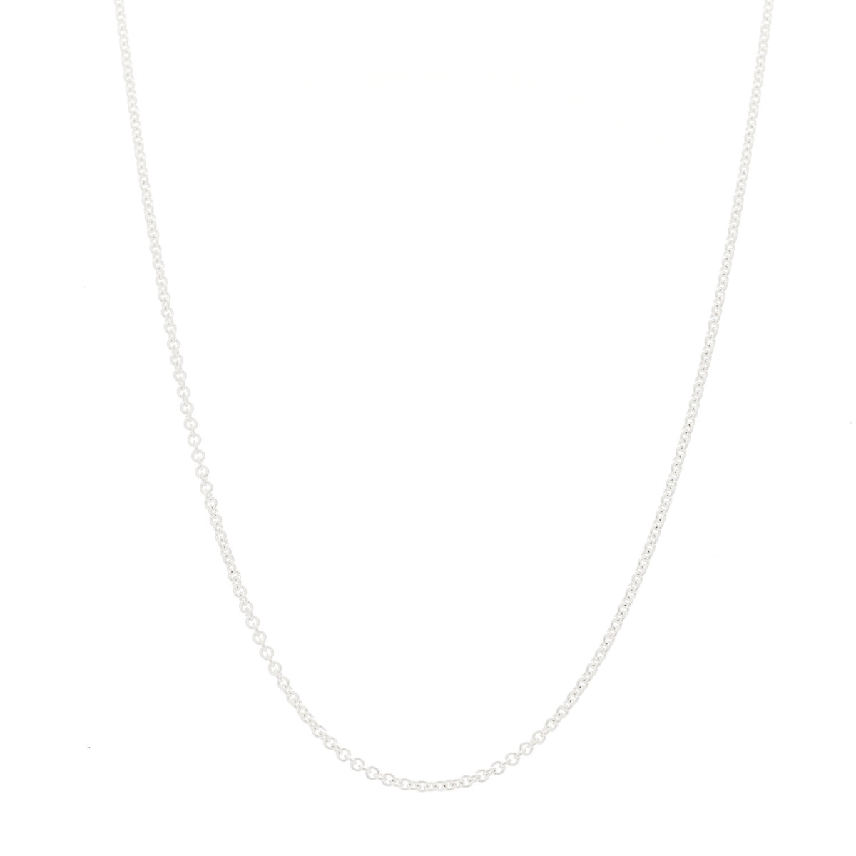 Sterling Silver Chain Necklace 16"