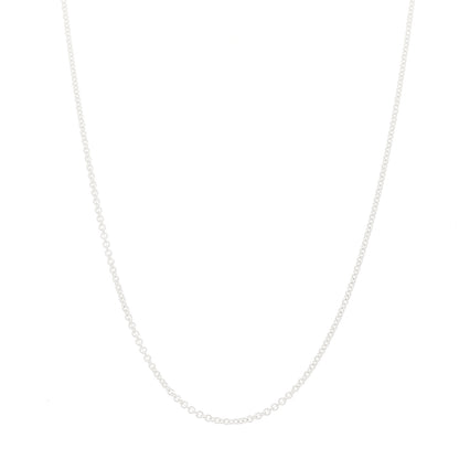 Tiffany Sterling Silver Chain Necklace 16" 1 of 6