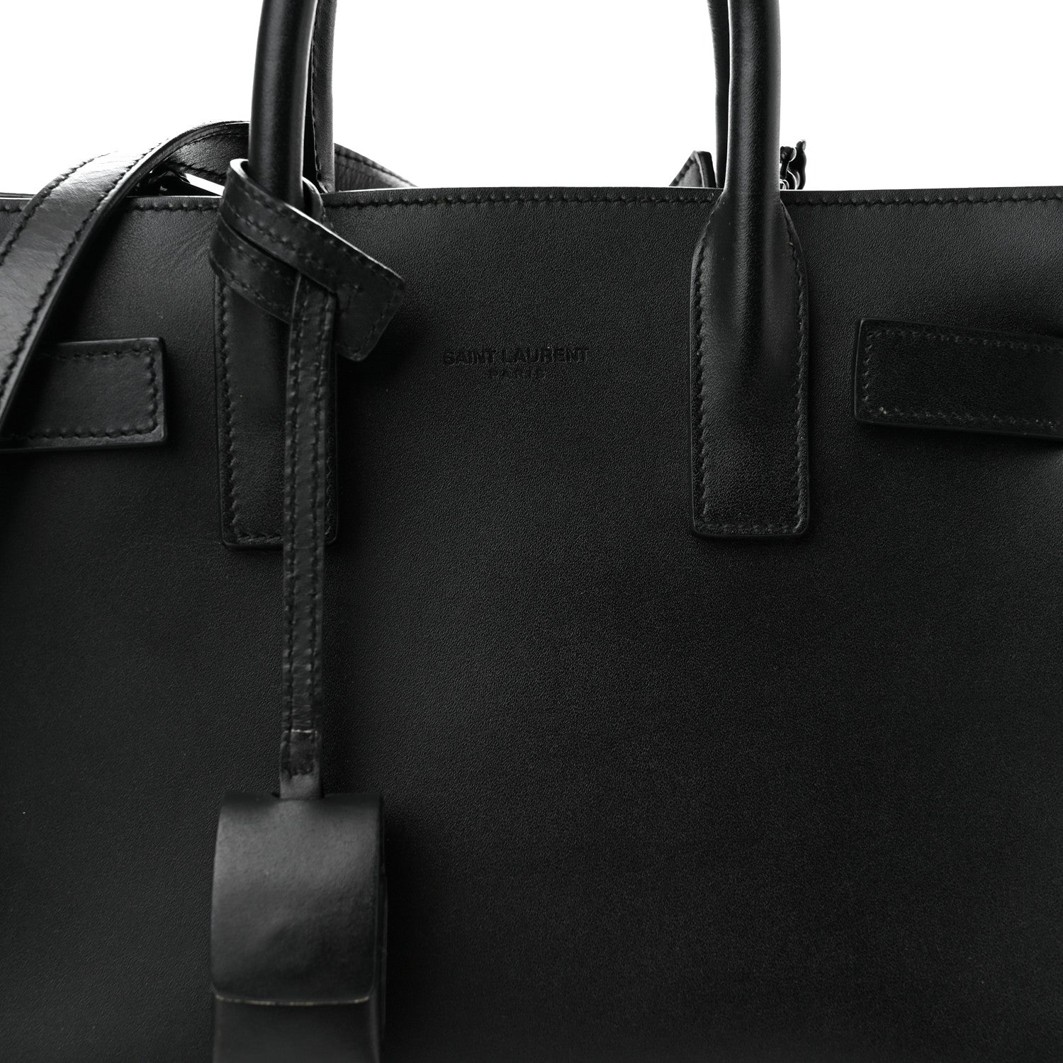 Saint Laurent Calfskin Nano Sac De Jour Black 8 of 10