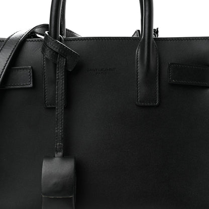 Saint Laurent Calfskin Nano Sac De Jour Black 8 of 10