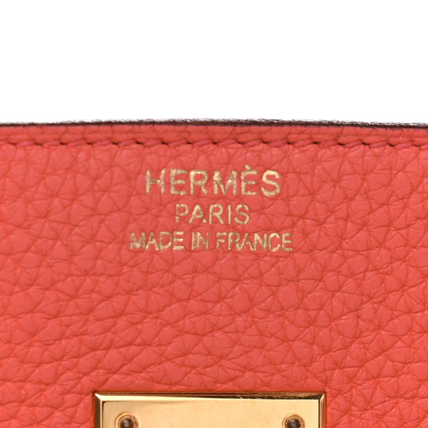 Hermes Taurillon Clemence Birkin 35 Bougainvillea 5 of 9