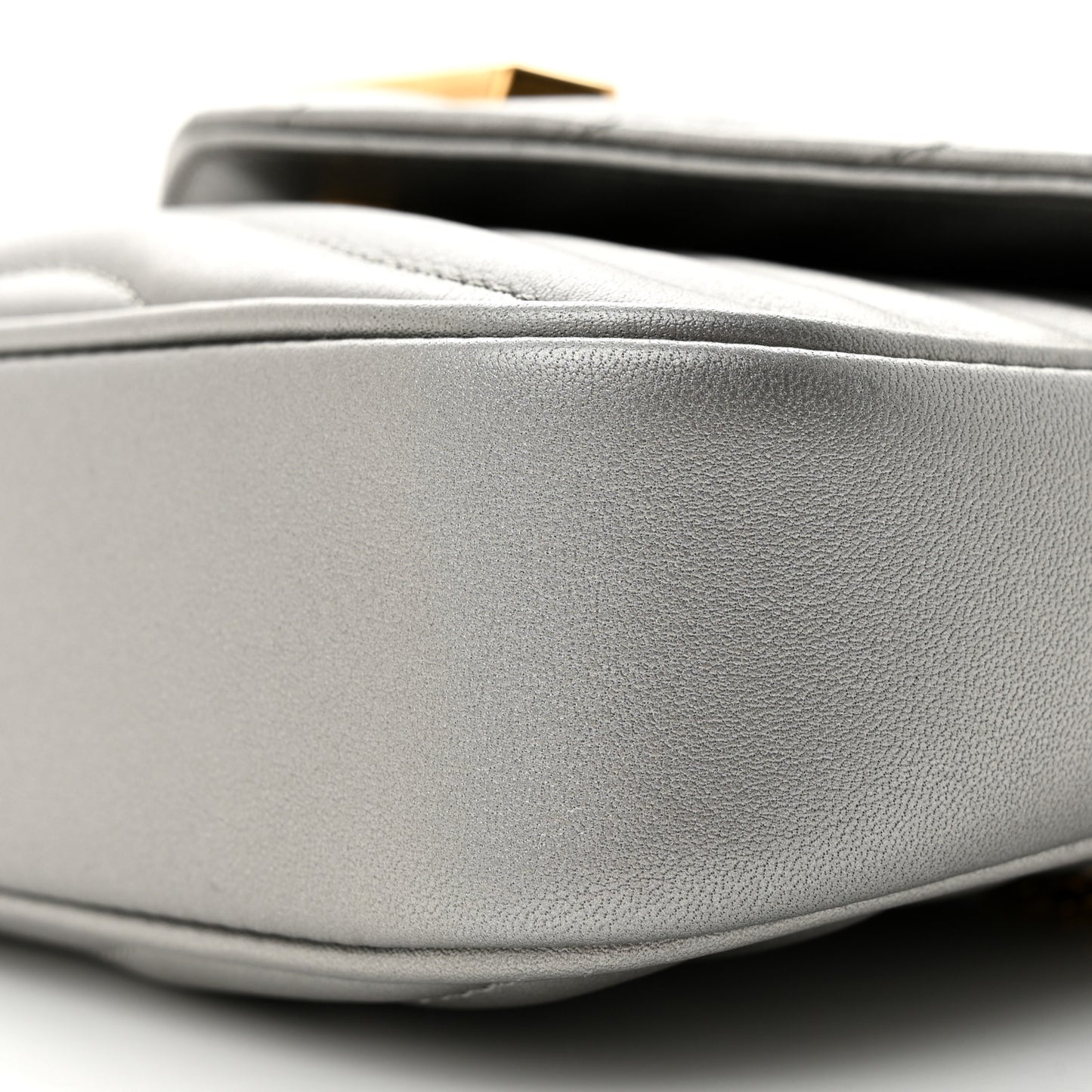 Calfskin New Wave Multi Pochette Metallic Grey