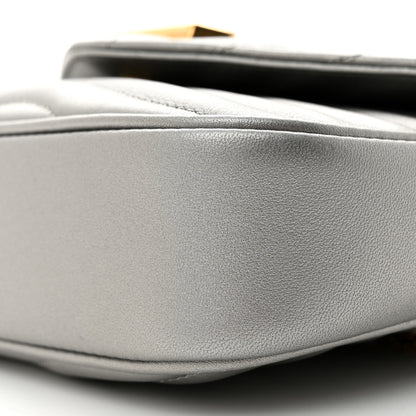Louis Vuitton Calfskin New Wave Multi Pochette Metallic Grey 9 of 12