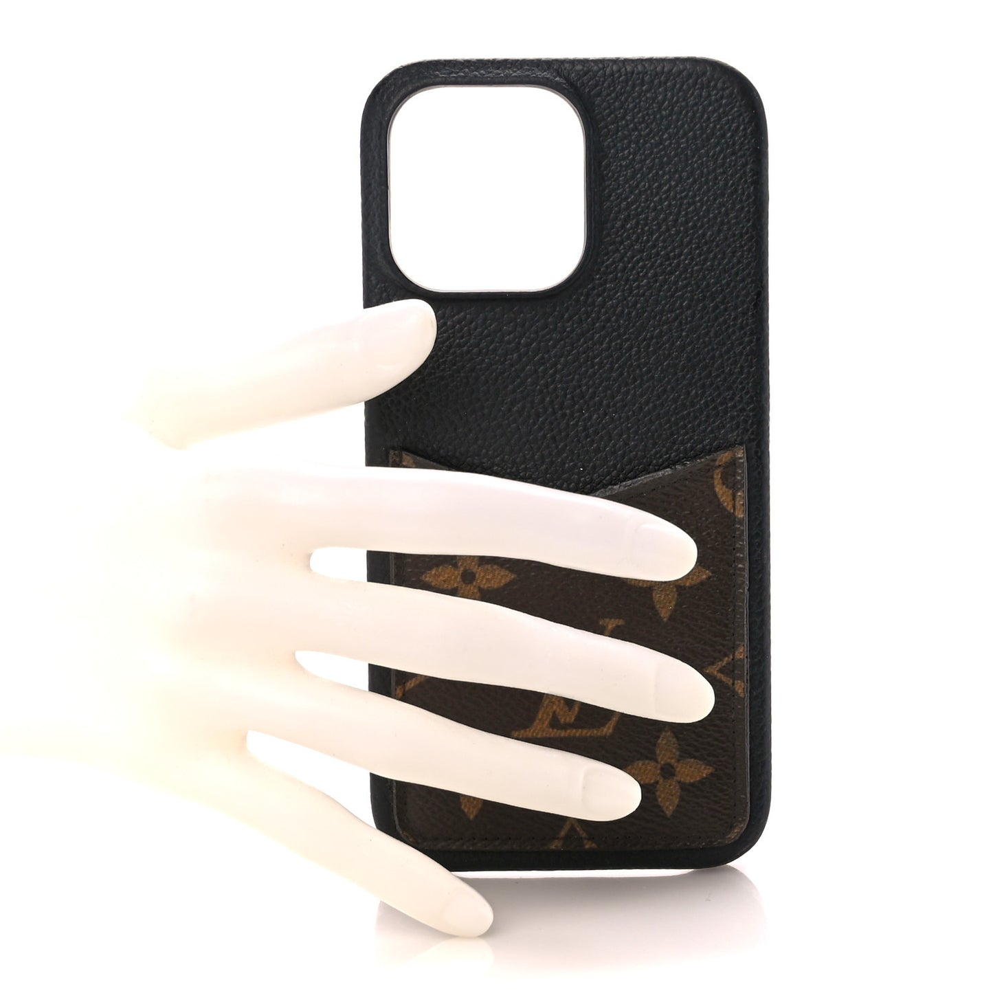 Monogram Pallas iPhone 14 Pro Max Bumper Black