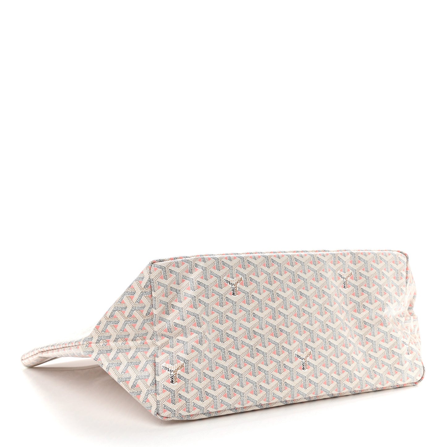 Goyardine Saint Louis Claire Voie GM White Pink