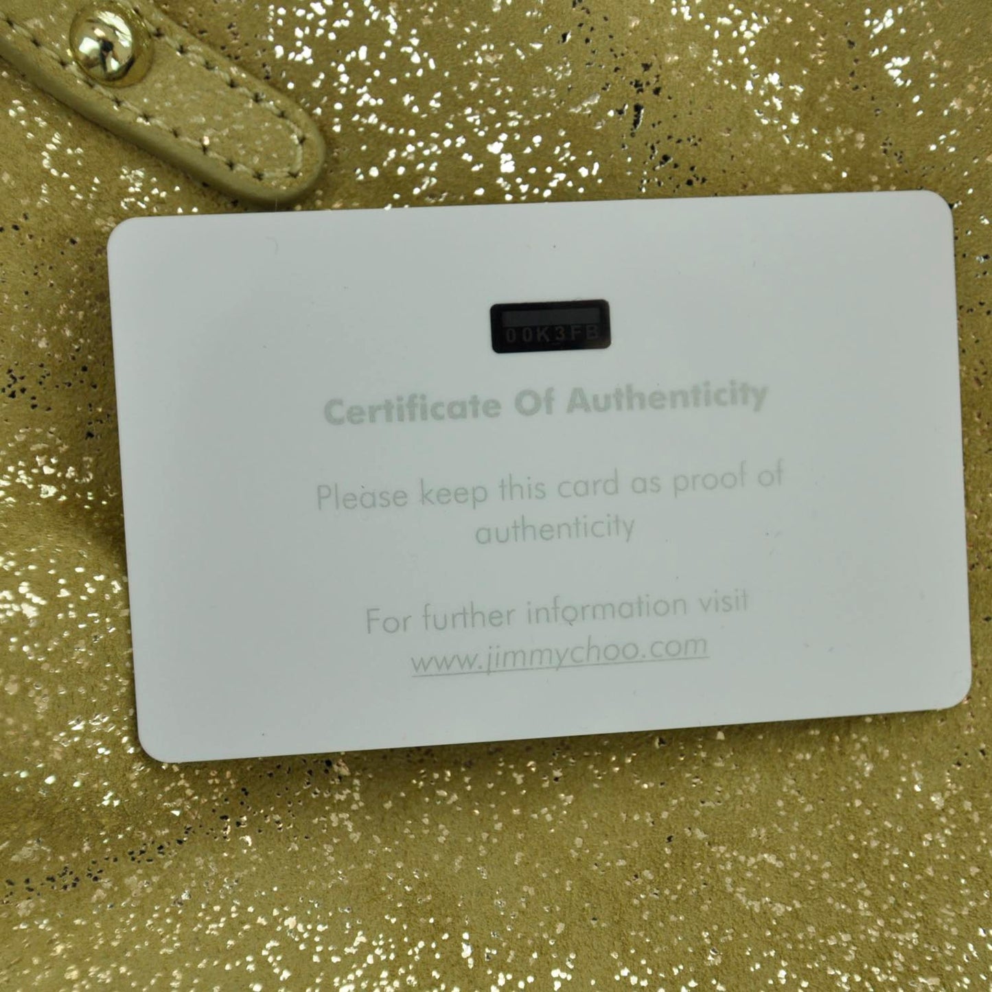 Glitter Suede Medium Rhea