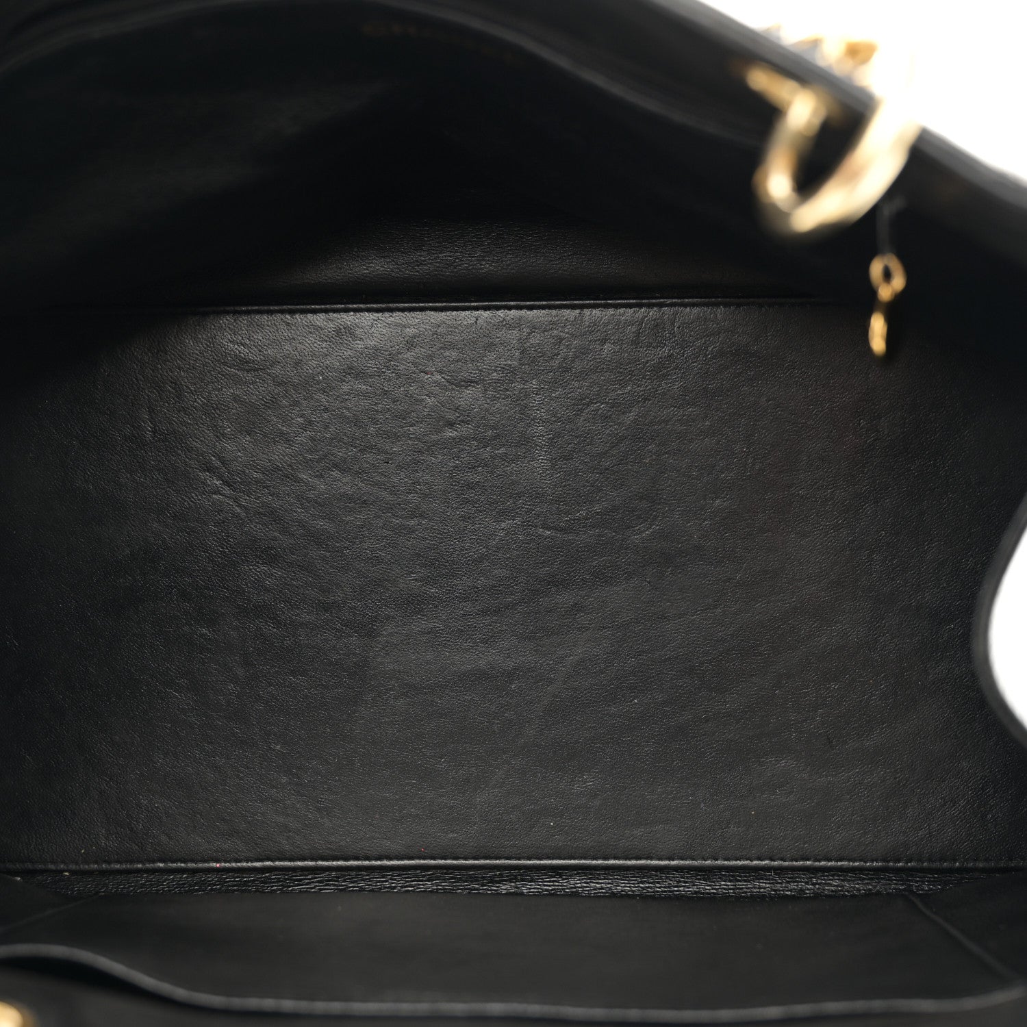 Chanel Patent Quilted Grand Shopping Tote GST Black 5 of 18