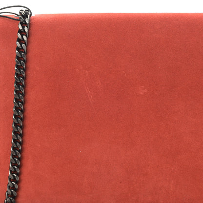 Saint Laurent Suede Star Medium Classic Monogram Kate Satchel Red 5 of 6