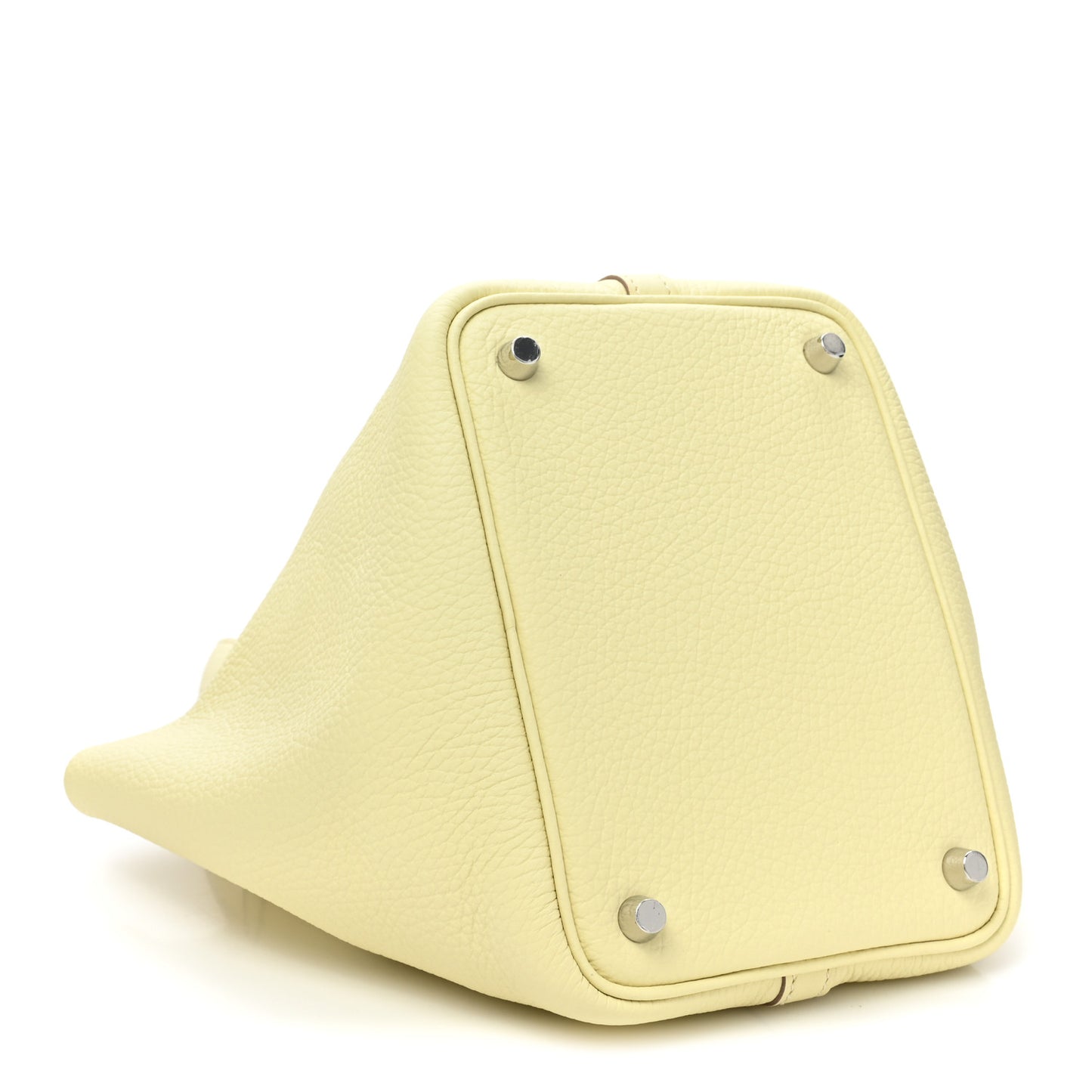 Taurillon Clemence Picotin Lock 18 PM Jaune Milton