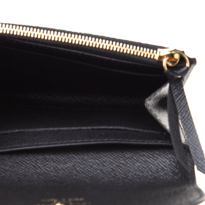 Louis Vuitton Monogram Giant Wild At Heart Rosalie Coin Purse Black 5 of 7