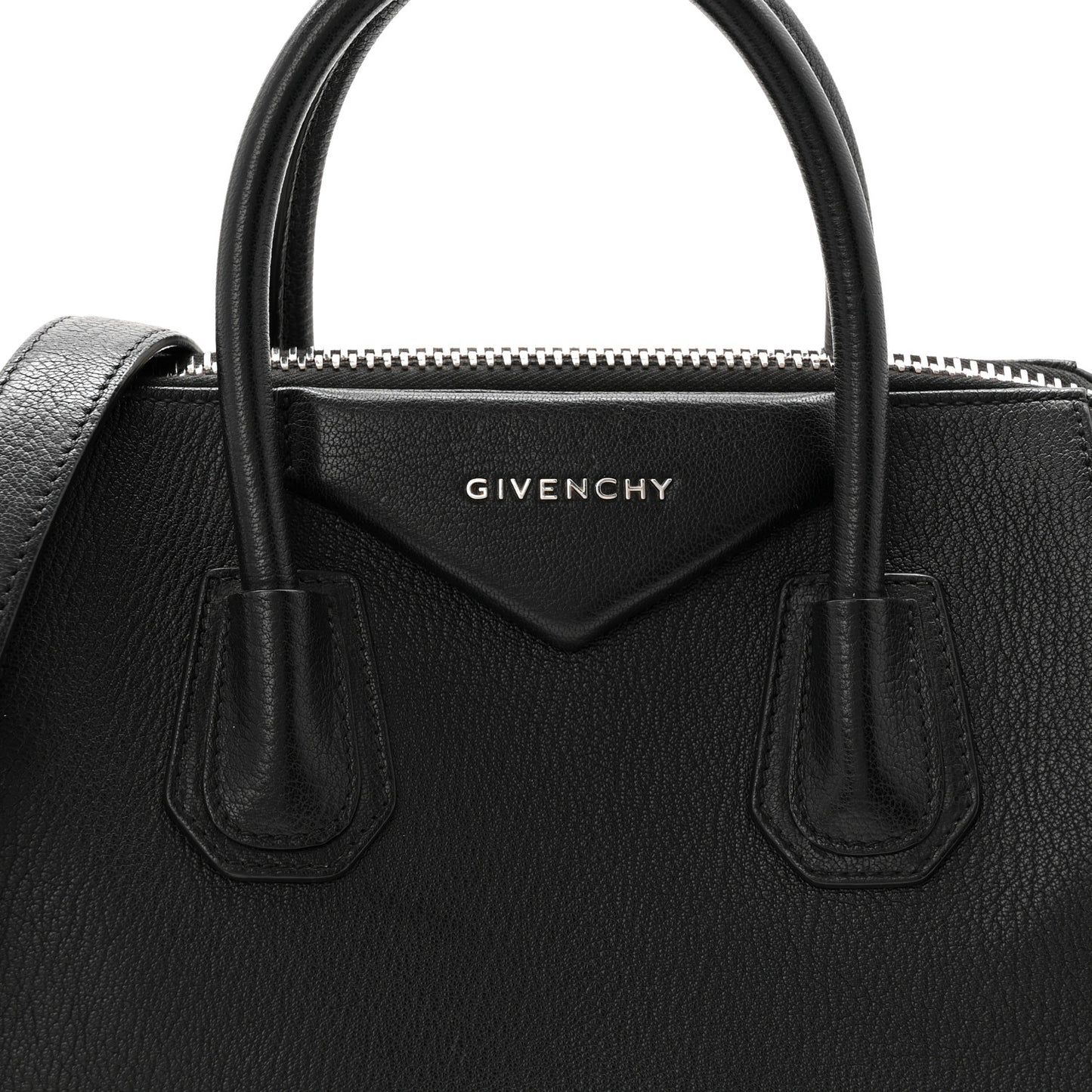 Sugar Goatskin Small Antigona Black