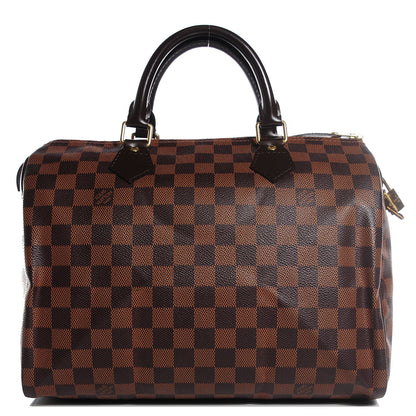 Louis Vuitton Damier Ebene Speedy 30 1 of 7