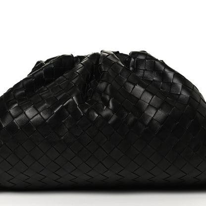 Bottega Veneta Nappa Maxi Intreccio The Pouch Oversized Clutch Black 9 of 11