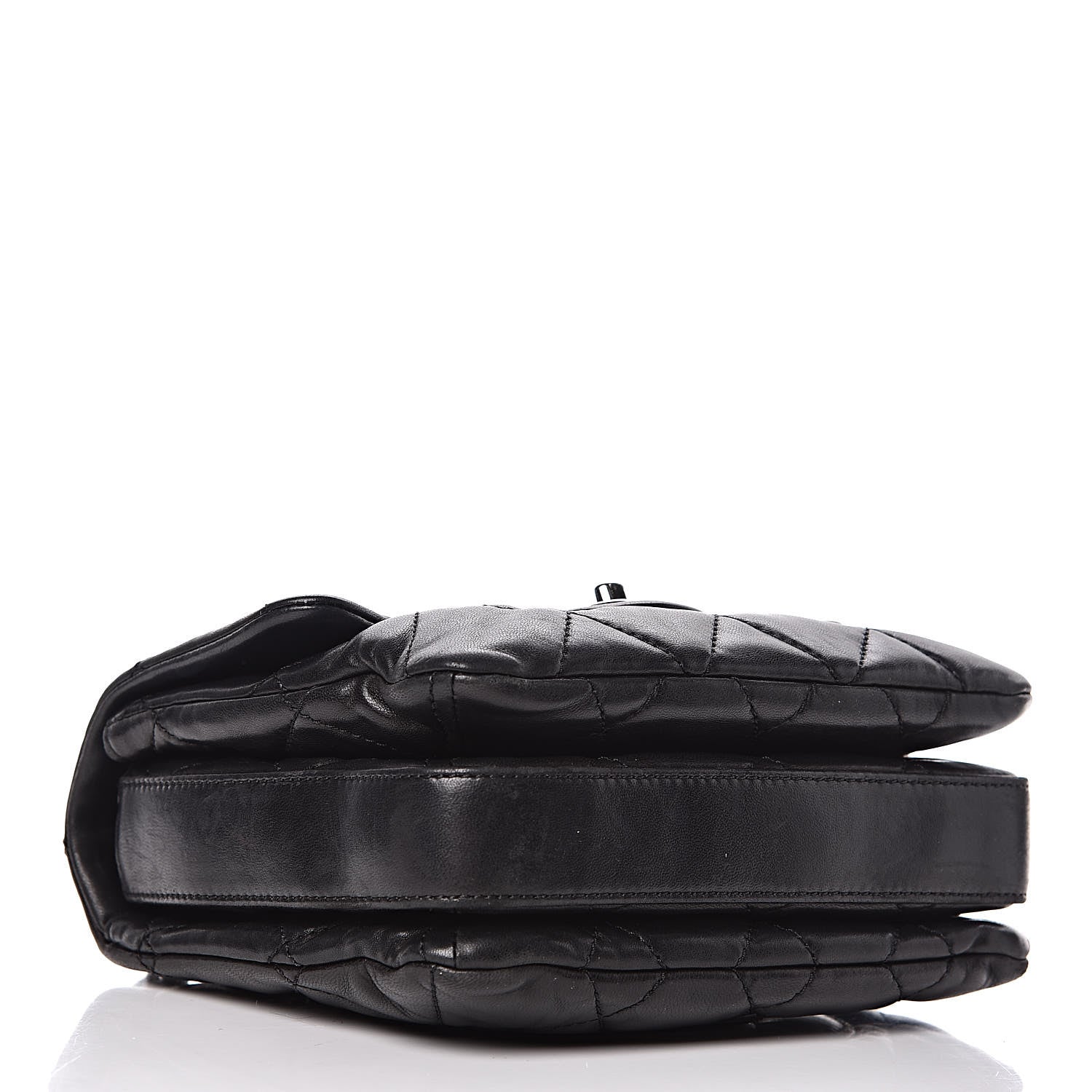 Chanel Lambskin Quilted Mini Chanel 3 Flap Black 5 of 12