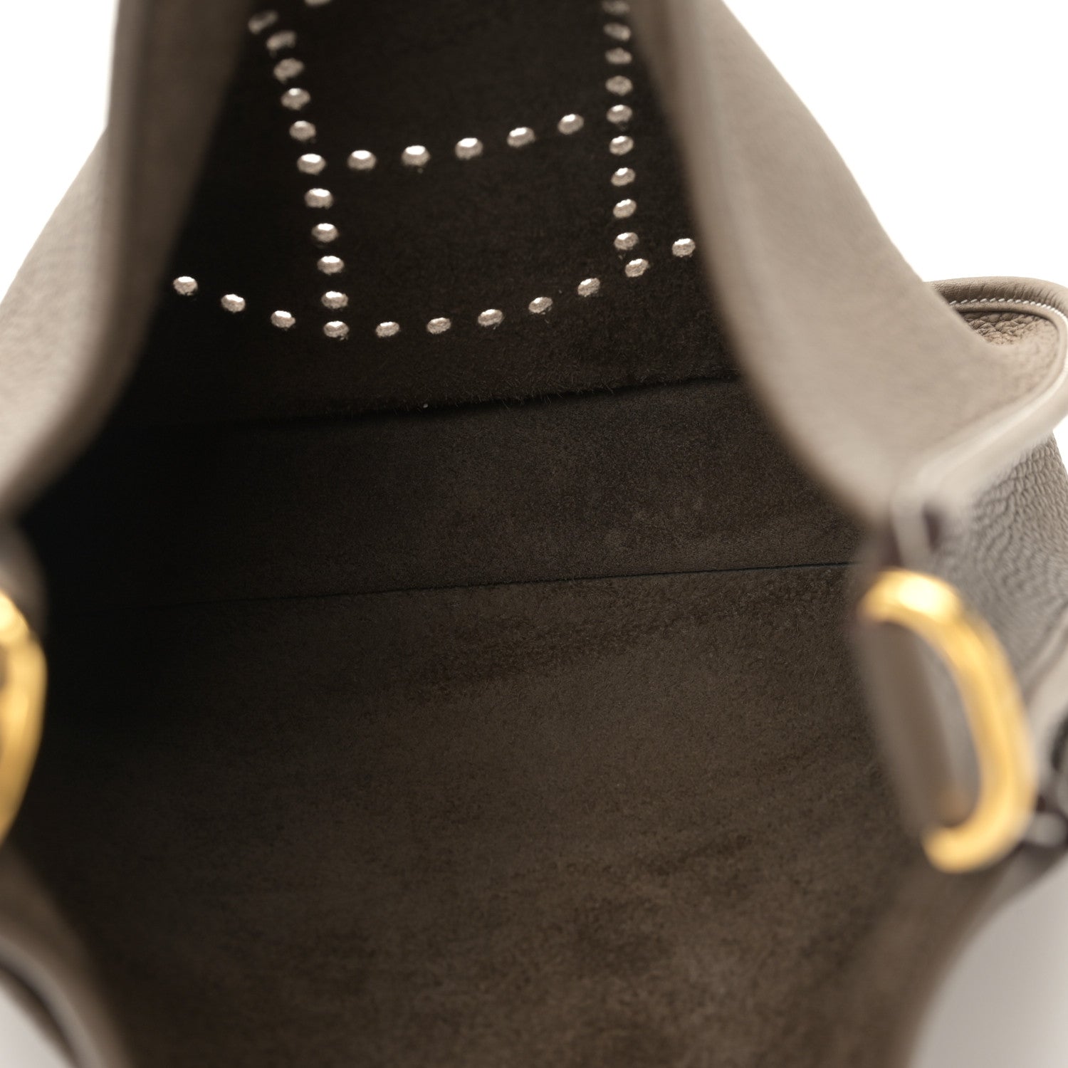 Hermes Taurillon Clemence Evelyne III PM Etoupe 5 of 8