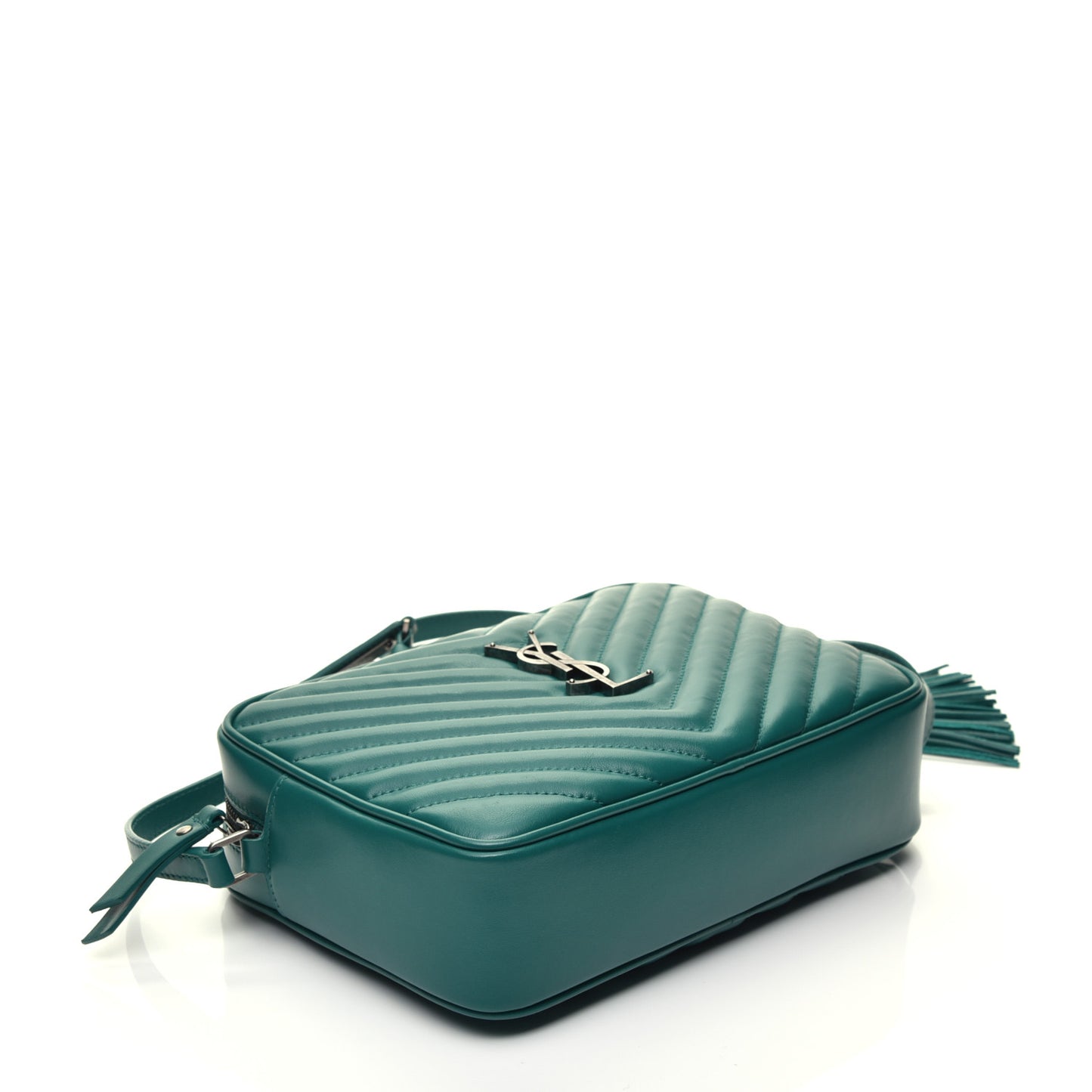 Calfskin Matelasse Monogram Lou Camera Bag Green