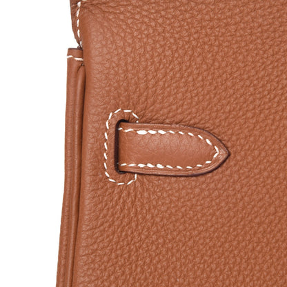 Hermes Togo Birkin 25 Gold 12 of 33