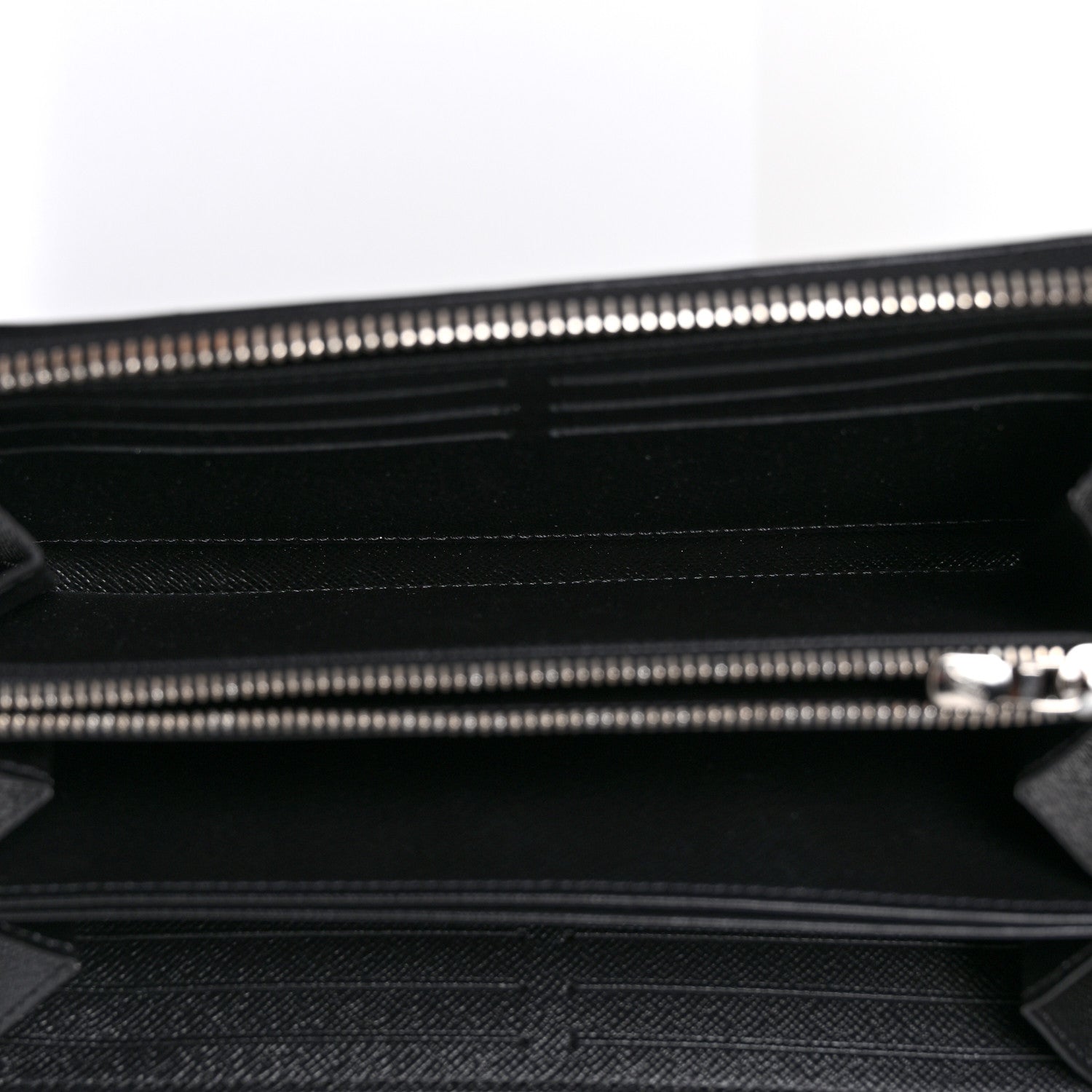 Louis Vuitton Epi Zippy Organizer Wallet Black 6 of 11