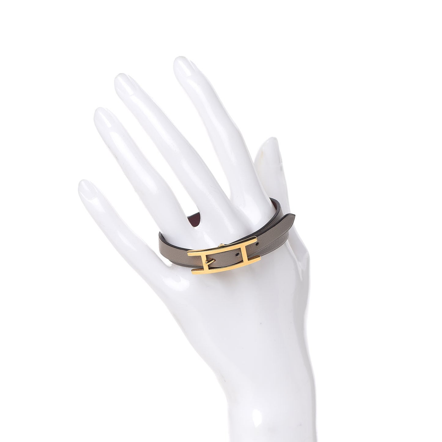 Swift Behapi Double Tour Bracelet T2 Gris Asphalte Bordeaux