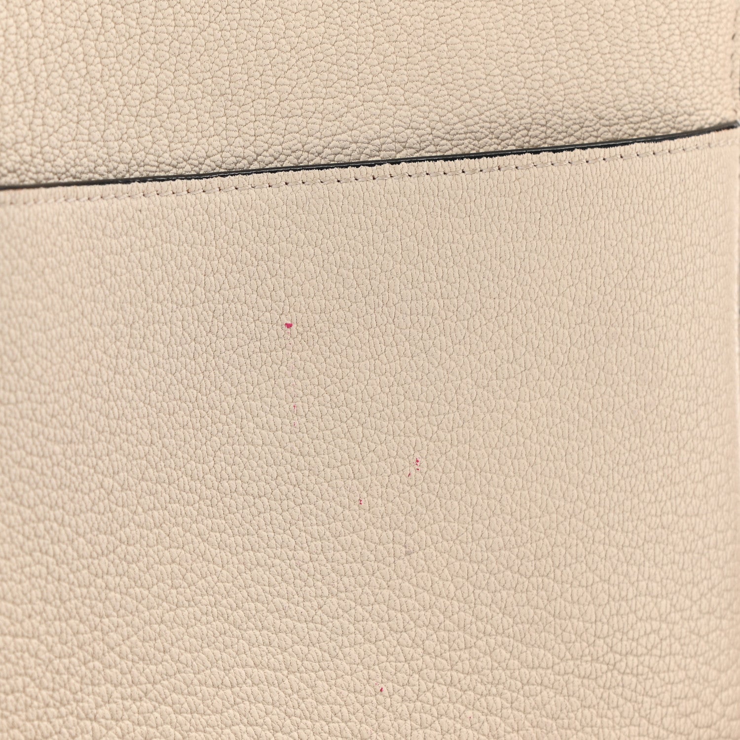 Celine Goatskin Sangle Bucket Bag Light Taupe 8 of 8