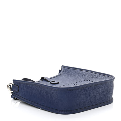 Hermes Taurillon Maurice Amazone Evelyne TPM Bleu Saphir Blue Indigo 4 of 11