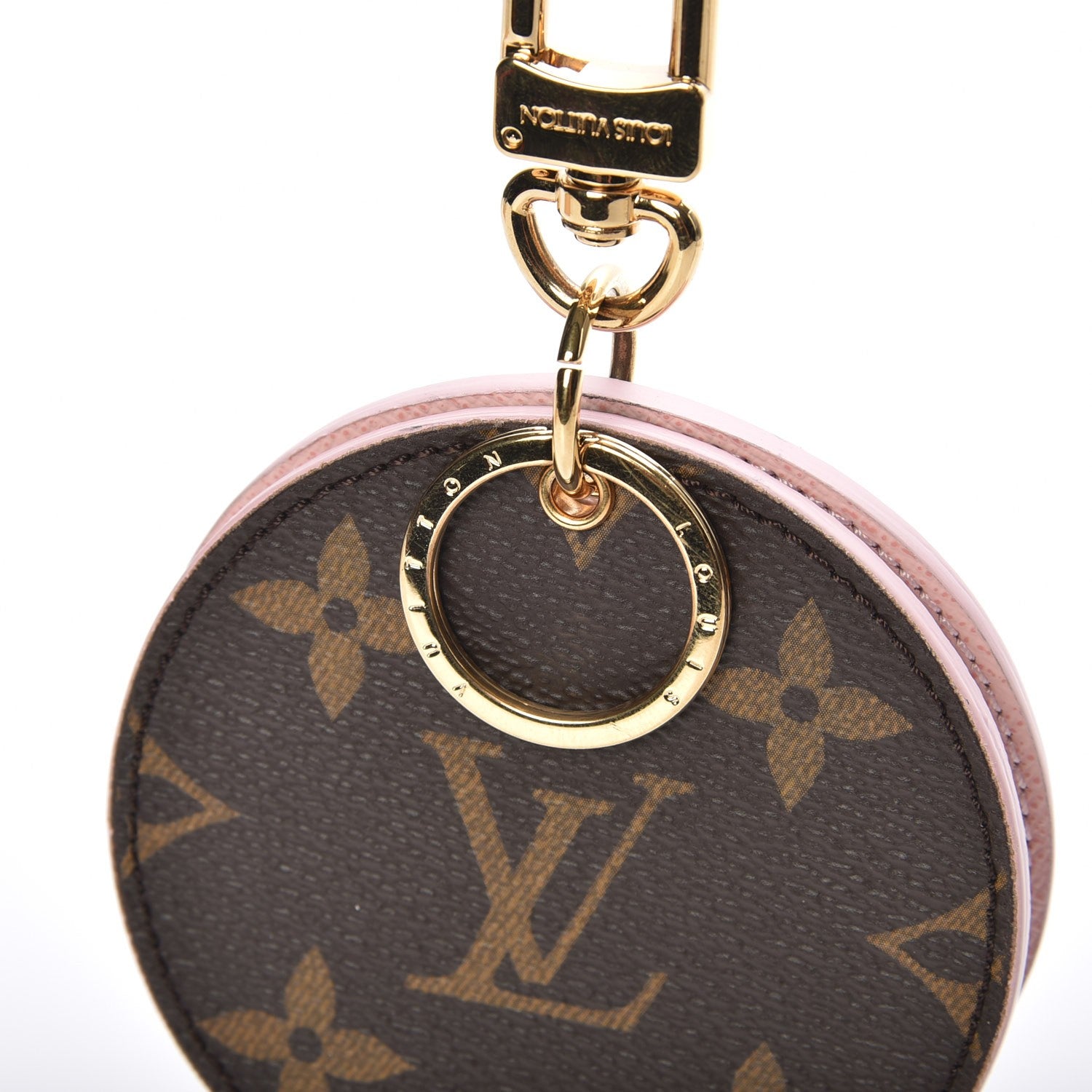 Louis Vuitton Monogram LV Mirror Key Holder Rose Ballerine 3 of 6