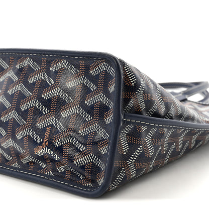 Goyard Goyardine Reversible Mini Anjou Navy 10 of 10