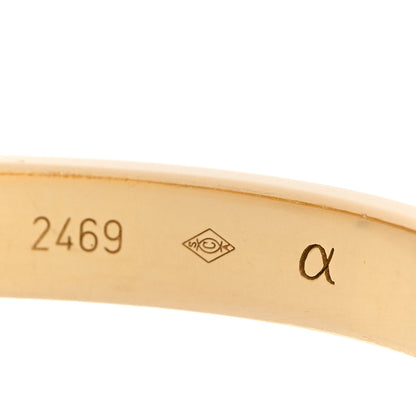 Cartier 18K Yellow Gold LOVE Bracelet 17 5 of 7