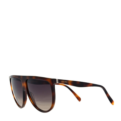 Celine Thin Shadow Sunglasses CL40006I Havana 1 of 5