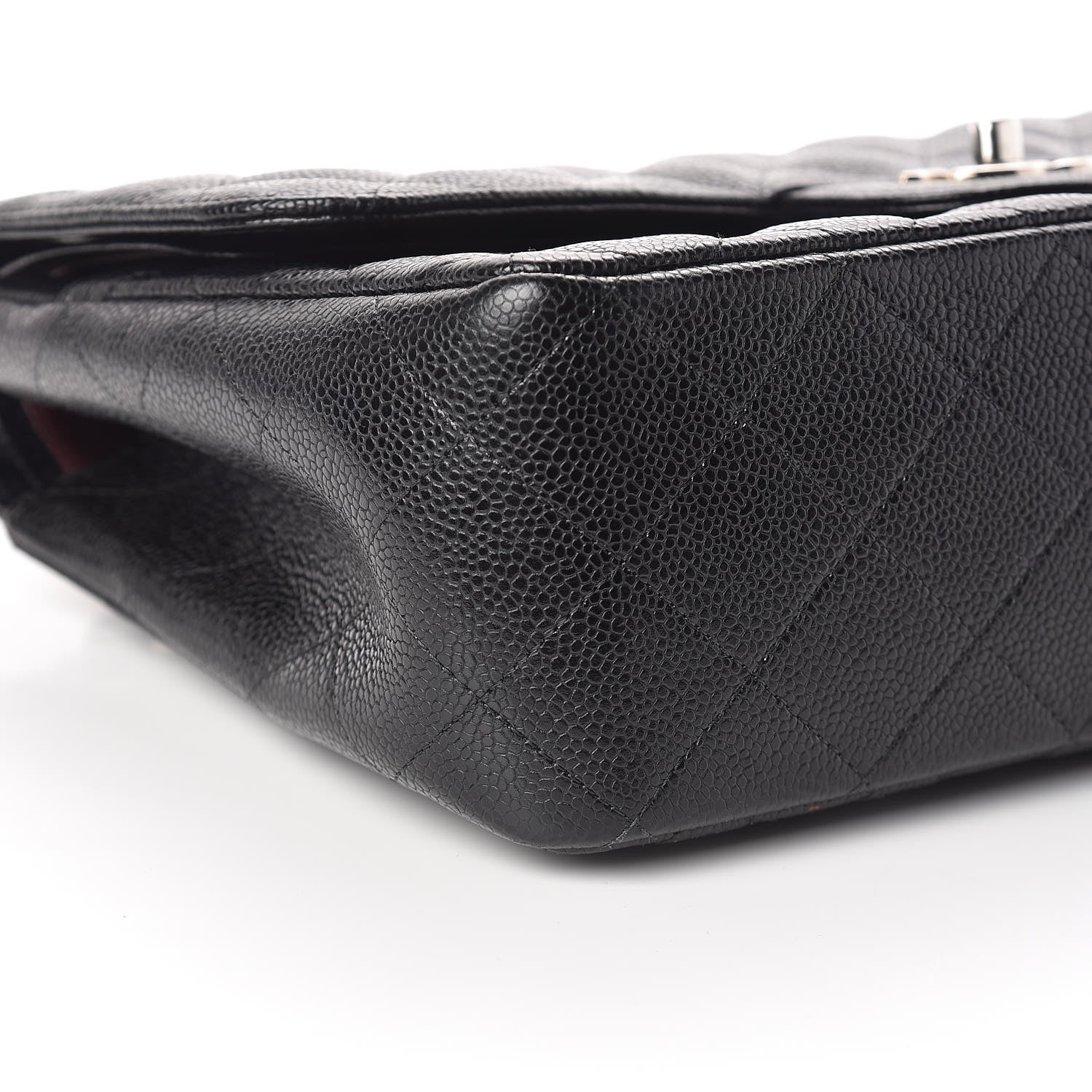 Chanel Caviar Quilted Jumbo Double Flap Black 8 of 15