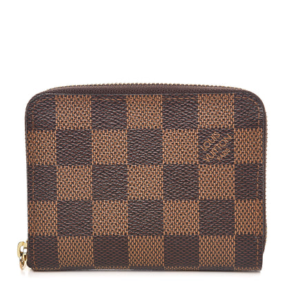 Louis Vuitton Damier Ebene Zippy Coin Purse 1 of 8