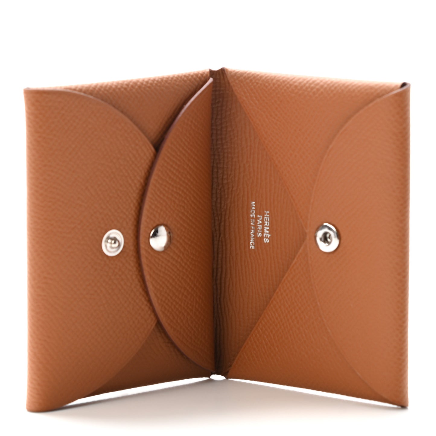 Epsom Calvi Duo Card Case Gold