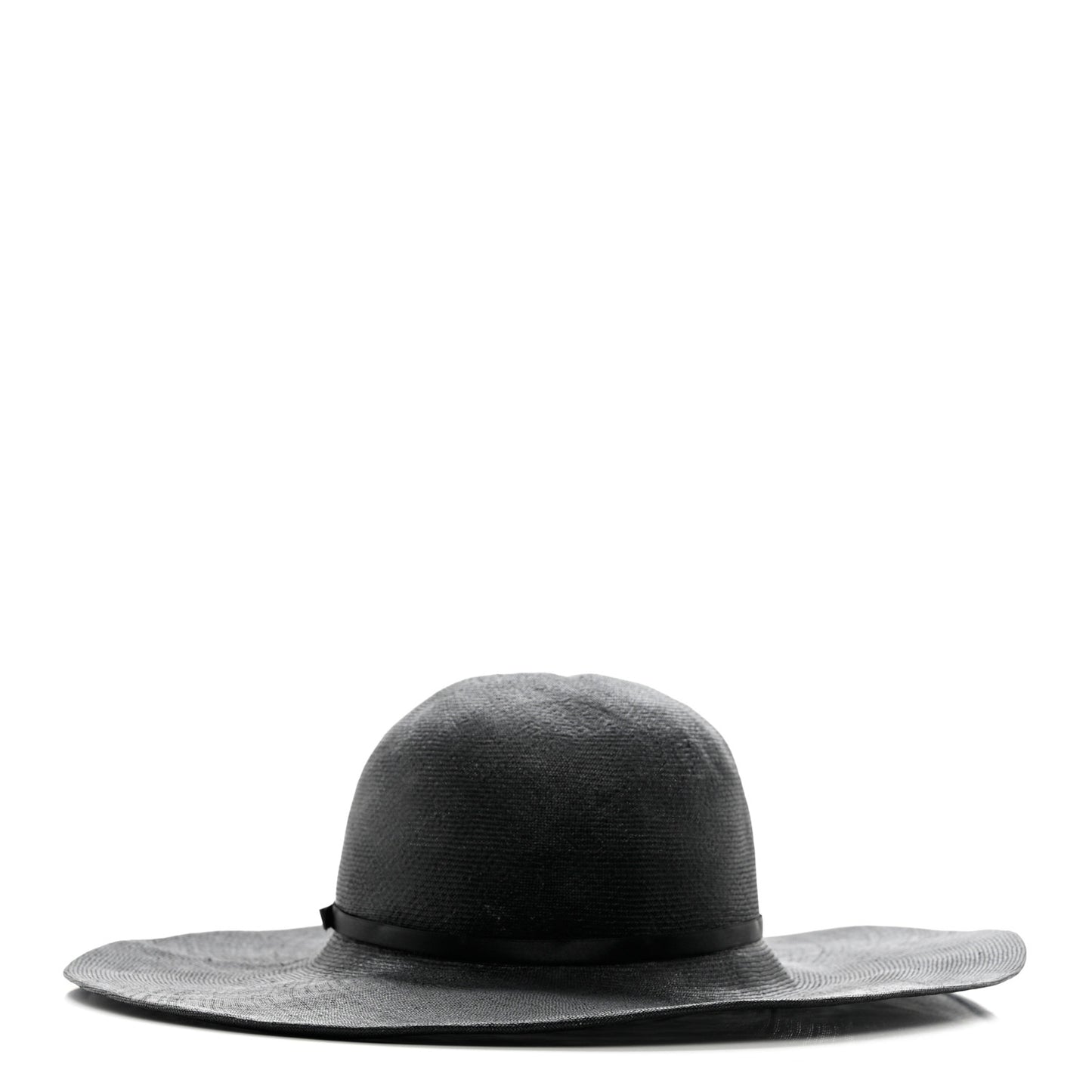 Woven CC Wide Brim Hat 57 Black