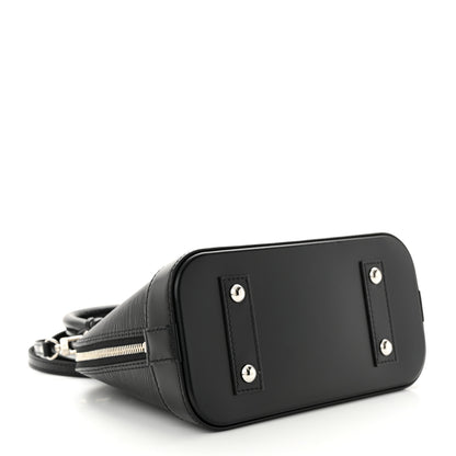 Louis Vuitton Epi Alma BB Black 4 of 9