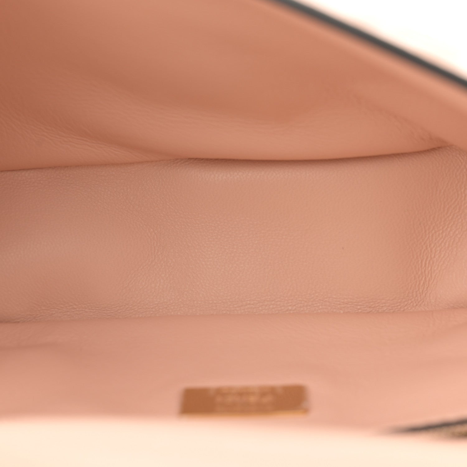 Fendi Nappa Small FF Embossed Midi Chain Baguette Light Rose 5 of 11