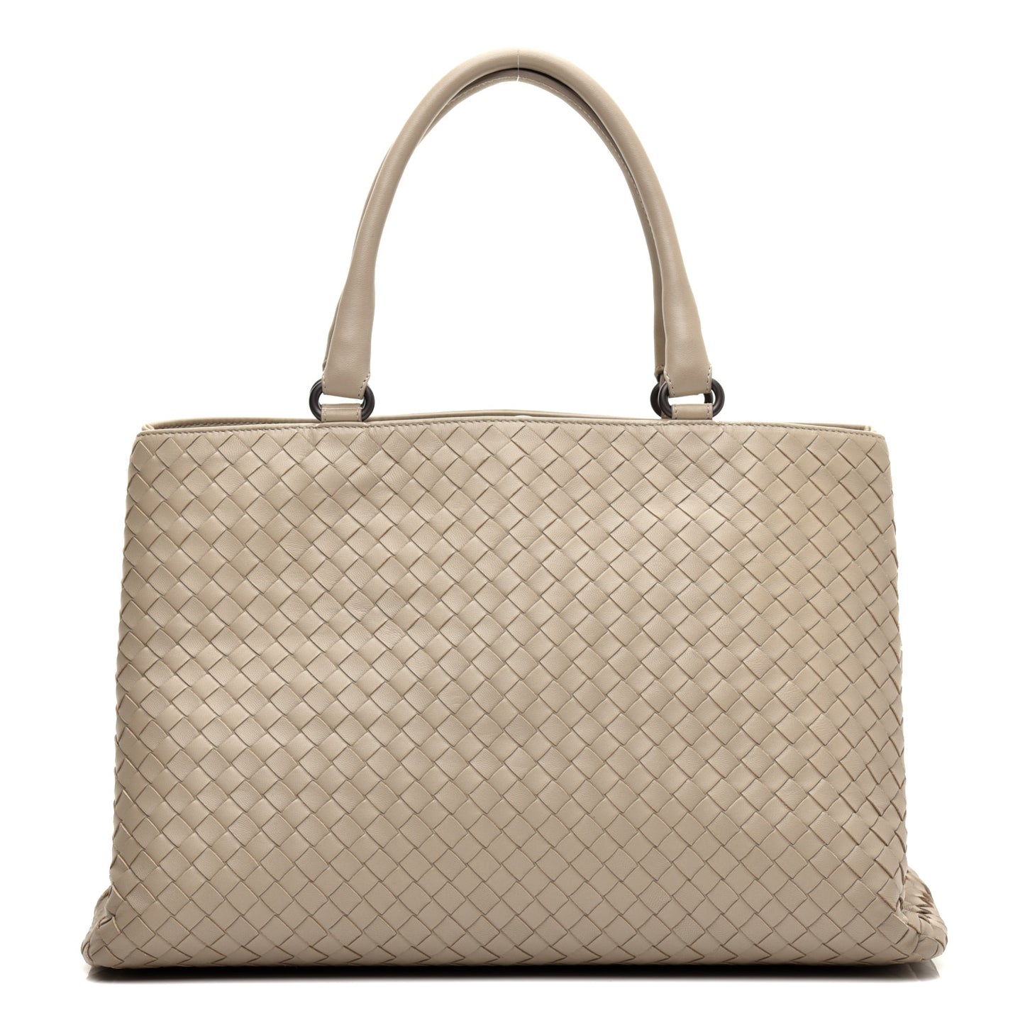 Nappa Intrecciato Milano Tote Mink