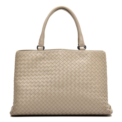 Bottega Veneta Nappa Intrecciato Milano Tote Mink 1 of 13